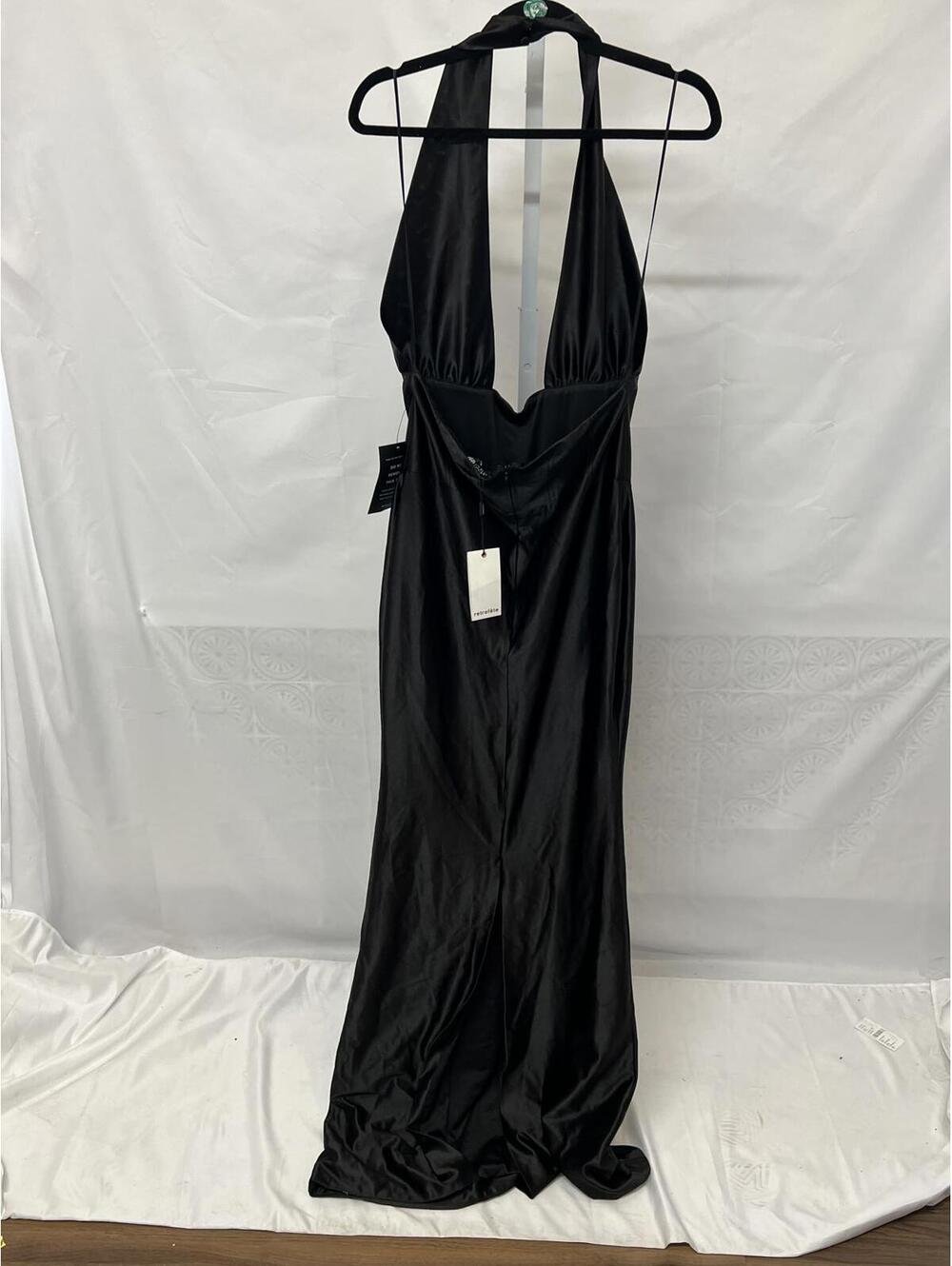Retrofête CHARITY DRESS MACI HALTER BLACK - Picture 6 of 9